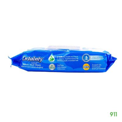 certainty ทิชชู่เปียกอ่อนโยนต่อผิว