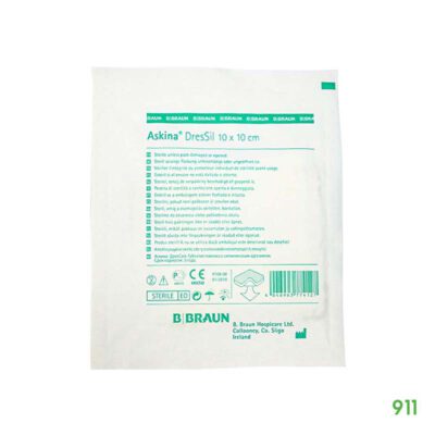 แผ่นแปะแผลกดทับ ขนาด 10x10 ซม Askina DresSil 10×10 cm