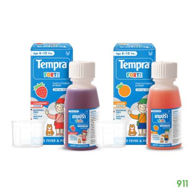 เทมปร้าฟอร์ท ชนิดน้ำเชื่อม Tempra Forte