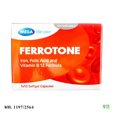 เมก้าวีแคร์ เฟอร์โรโทน Mega We Care Ferrotone