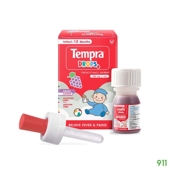 เทมปร้า ดรอป ชนิดหยด Tempra Drops 911DRUGSTORE