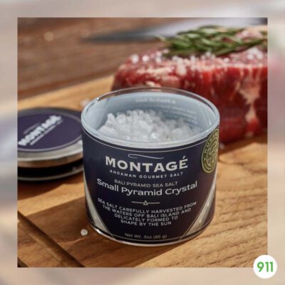 montage pyramid salt gourmet salt เกลือสมุทรเม็ดเล็ก