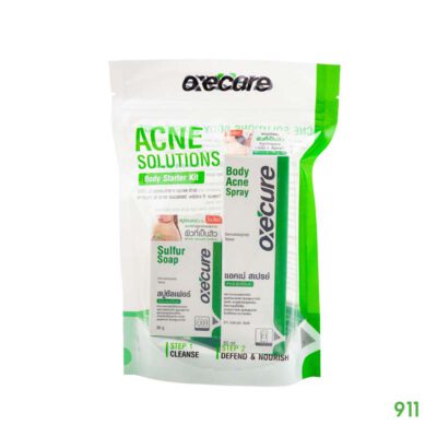 oxecure acne solutions body starter kit