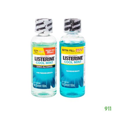 Listerine Cool Mint Zero Alcohol 100 ml