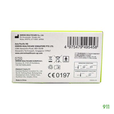 ออมรอน เทอร์โมมิเตอร์วัดไข้ทางหน้าผาก รุ่น MC-720 วัดไข้เด็กทารก