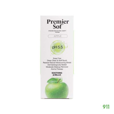 พรีเมียร์-ซอฟ พรีเมียม ซอฟท์ โฟม พีเอช5.5 โฟมล้างหน้ากลิ่นแอปเปิ้ล
