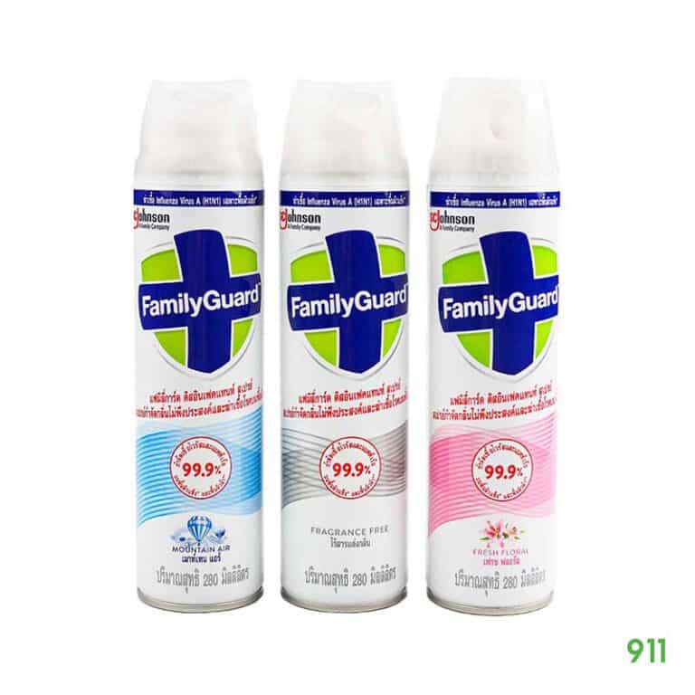 แฟมิลี่การ์ด ดิสอินเฟคแทนท์ สเปรย์ Family Guard Disinfectant Spray