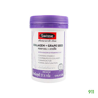 Swisse Collagen+Grape Seed 60 tablets