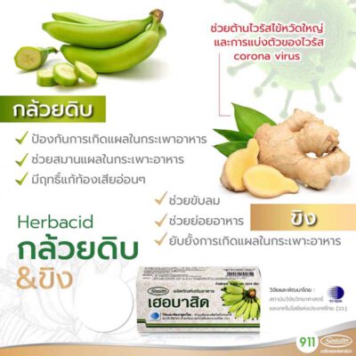 เฮอบาสิด ประโยชน์ของผงกล้วย