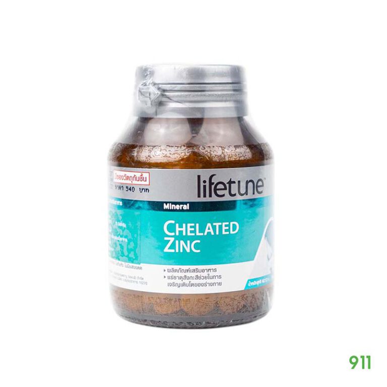 ไลฟทูน คีเลต ซิงค์ ผลิตภัณฑ์เสริมอาหาร Lifetune Chelated Zinc