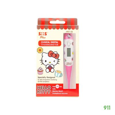 เครื่องวัดอุณภูมิ คิตตี้สีชมพู