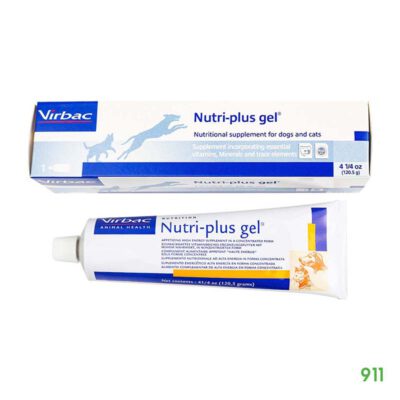 Virbac Nutri-plus gel ผลิตภัณฑ์อาหารเสริมบำรุงร่างกายสำหรับสุนัขและแมว
