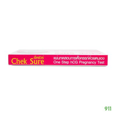 ตรวจครรภ์เอง แบบหยด Chek Sure