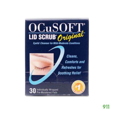 ocusoft ออริจินอล แผ่นเช็ดเปลือกตา