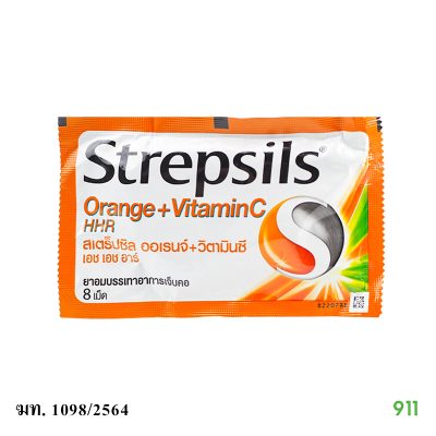 Strepsils Orange+Vitamin C HHR