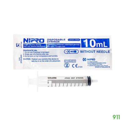 Syringe Nipro 10 ml ไซริงค์ นิโปร 10 มล.