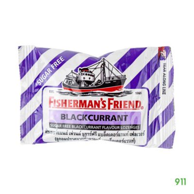 ฟิชเชอร์แมนส์ เฟรนด์ ชูการ์ฟรี แบล็คเคอร์แรนท์ เฟลเวอร์ Fisherman’s Friend Blackcurrant