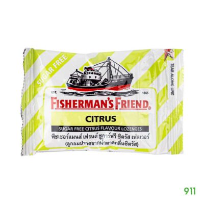 ฟิชเชอร์แมนส์ เฟรนด์ ชูการ์ฟรี ซิตรัส เฟลเวอร์ Fisherman’s Friend Citrus