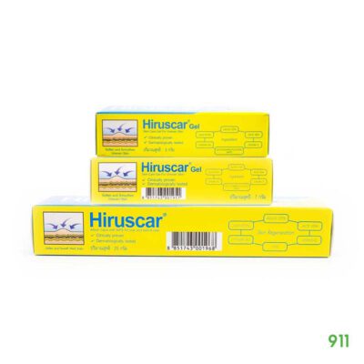 hiruscar gel ลดรอยดำรอยแดง