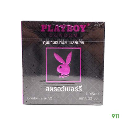 Playboy Strawberry Condom