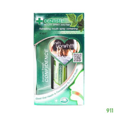 เดนทิสเต้ เม้าท์ สเปรย์ เอ็กซ์ตร้า เฟรช โพรไบโอติกส์ Dentiste Mouth Spray Extra Fresh Probiotic