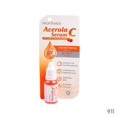 โปรวาเมด อะเซโรลา ซี เซรั่ม ผลิตภัณฑ์บำรุงผิวหน้า Provamed Acerola C Serum