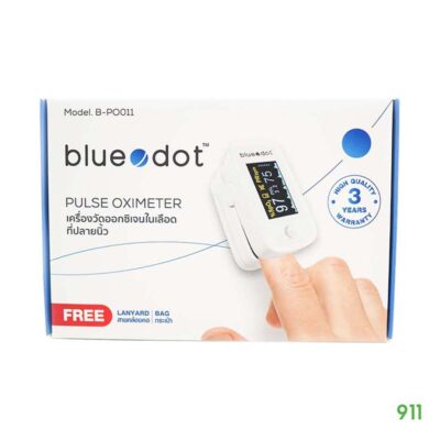 เครื่องวัดออกซิเจน Blue Dot รุ่น B-PO011