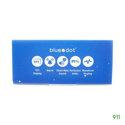 blue dot pulse oximeter b-po011