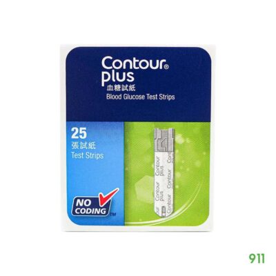 CONTOUR Plus แผ่นตรวจน้ำตาล คอนทัวร์ พลัส