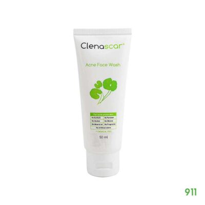 เจลล้างหน้า คลีนาสการ์ แอคเน่ เฟซ วอช Clenascar Acne Face Wash