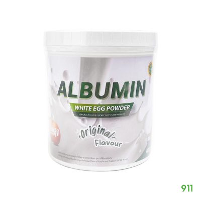 ผงโปรตีนไข่ขาว อัลบูมิน 400 กรัม DP&S Albumin White Egg Powder 400 g