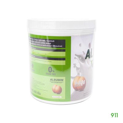 ผงโปรตีนไข่ขาว อัลบูมิน 400 กรัม DP&S รสออริจินอล