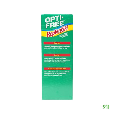 ออพติ-ฟรี รีเพลนิช ผลิตภัณฑ์สำหรับการดูแลเลนส์สัมผัส