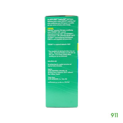 ออพติ-ฟรี รีเพลนิช ล้างไขมันออกจากคอนแทคเลน