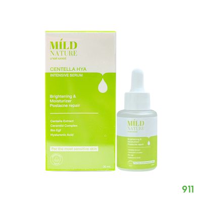 มายด์ เนเจอร์ เซนเทลล่า เซรั่ม ผลิตภัณฑ์บำรุงผิวหน้าและรอบดวงตา Mild Nature Centella Serum