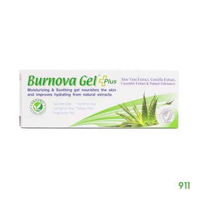 Burnova Gel Plus Natural 25G