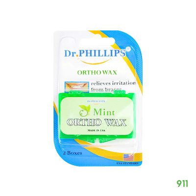 dr. phillips ortho wax ขี้ผึ้งติดเหล็กจัดฟัน