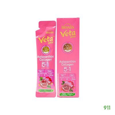 Brand’s Veta Jelly Astaxanthin Collagen Zinc Pomegranate
