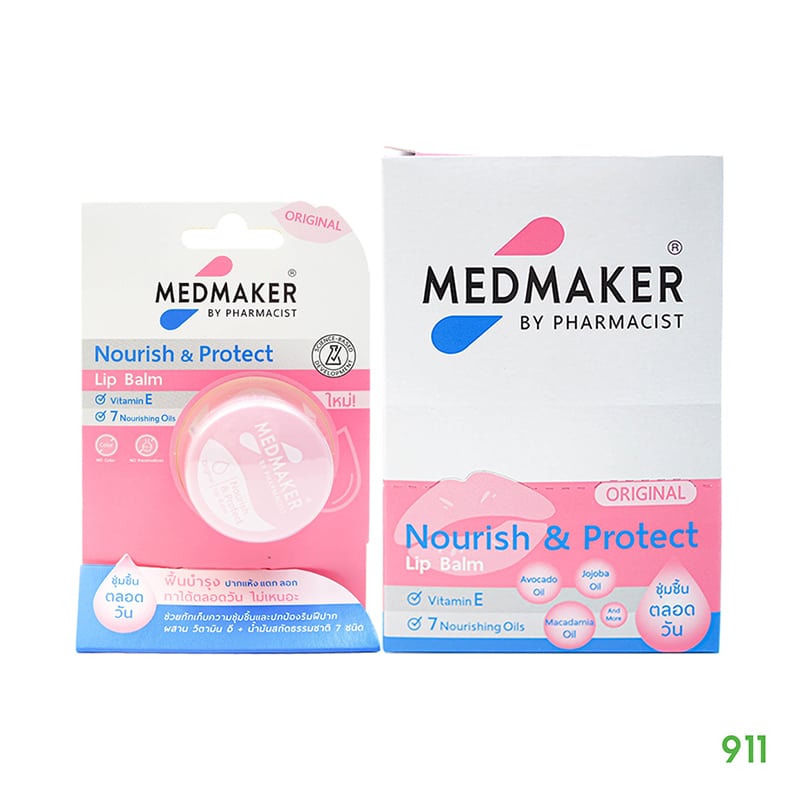 medmaker-nourish&protect lip balm 4.8g Medmaker Nourish & Protect Lip Balm Original