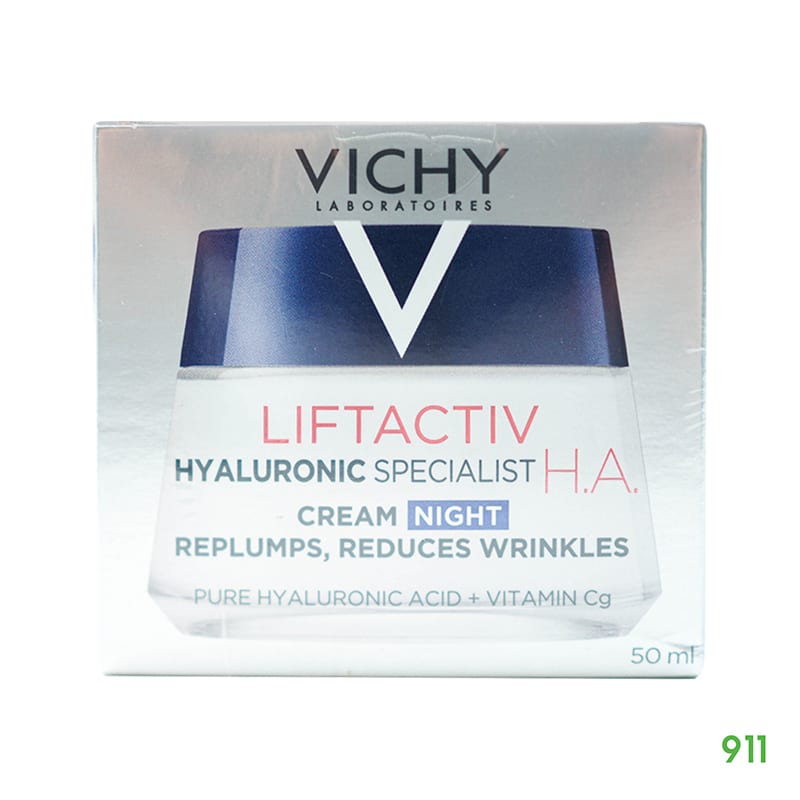 vichy-liftactiv hyaluronic specialist ha night cream 50ml Vichy Liftactiv Hyaluronic Specialist H.A. Cream Night