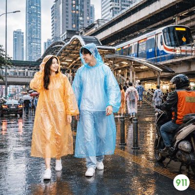 disposable raincoat